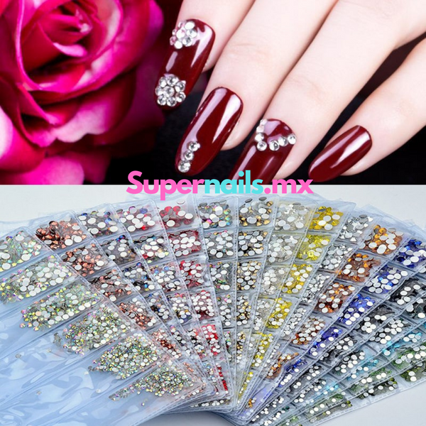 Cristales para uñas, decoración de uñas