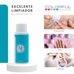 Colorful Limpia Pincel + Acondicionador 54ml Ocean Blue