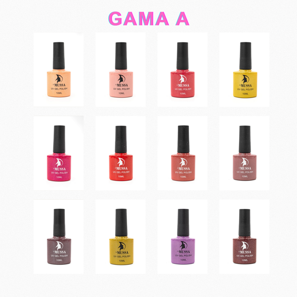 Gelish Lé Mussa - Gama A           (12 pzs)