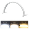 Lampara de Escritorio de Luz Led Media Luna (Arco) 3 tonos, Blanca 72 cms