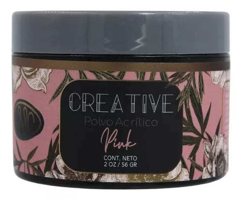 Polvo Acrílico GC, Mc Nails  Royalty Rosa 2 Oz.