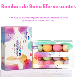 Bombas de Baño Efervescentes | 12 Unidades de 15 g