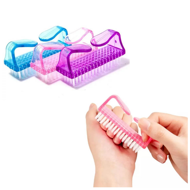 Cepillo Para Uñas Grande Paquete Con 2 Piezas Manicure y Pedicure