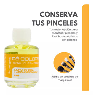 Colorful Limpia Pincel + Acondicionador 15ml Sunlight