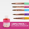 Colorful Limpia Pincel + Acondicionador 15ml Little Rose