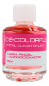 Colorful Limpia Pincel + Acondicionador 15ml Little Rose