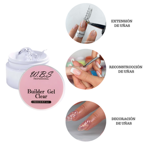 Gel Construcción Para Uñas De 15 Ml WBS - Alta Calidad