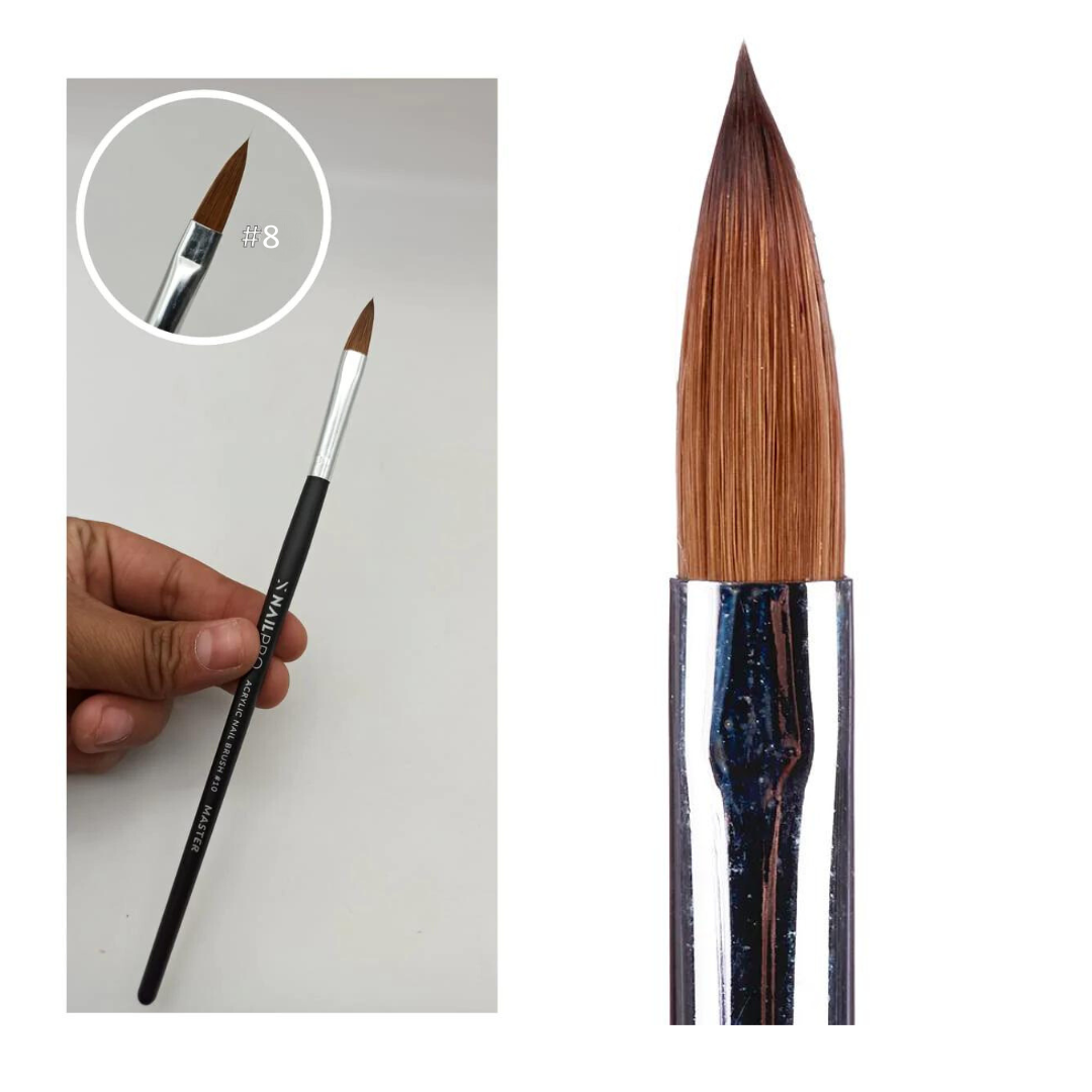 Manicura Los Mejores Pinceles Para Uñas Acrilicas KADS-Juego De