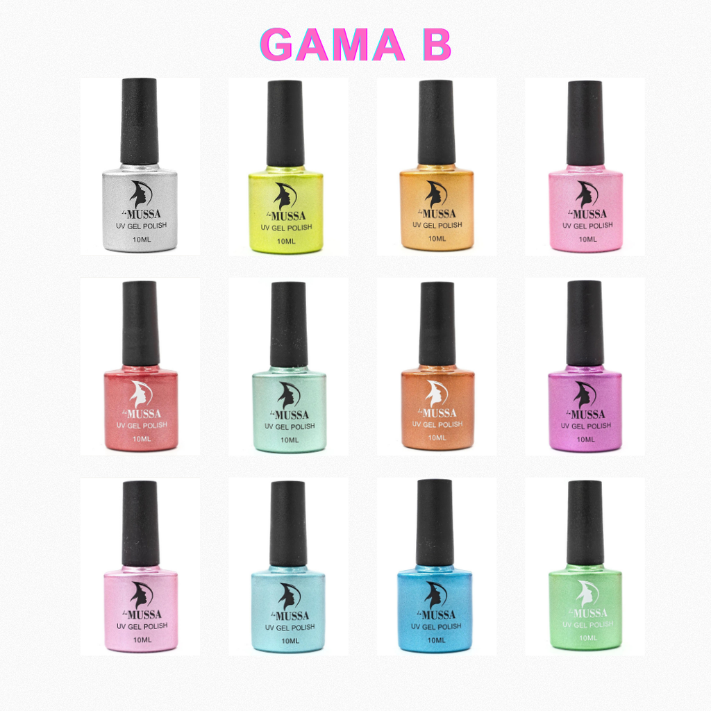 Gelish Lé Mussa - Gama B           (12 pzs)