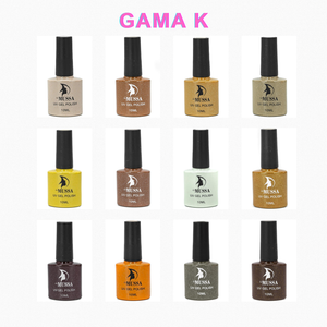 Gelish Lé Mussa - Gama K           (12 pzs)