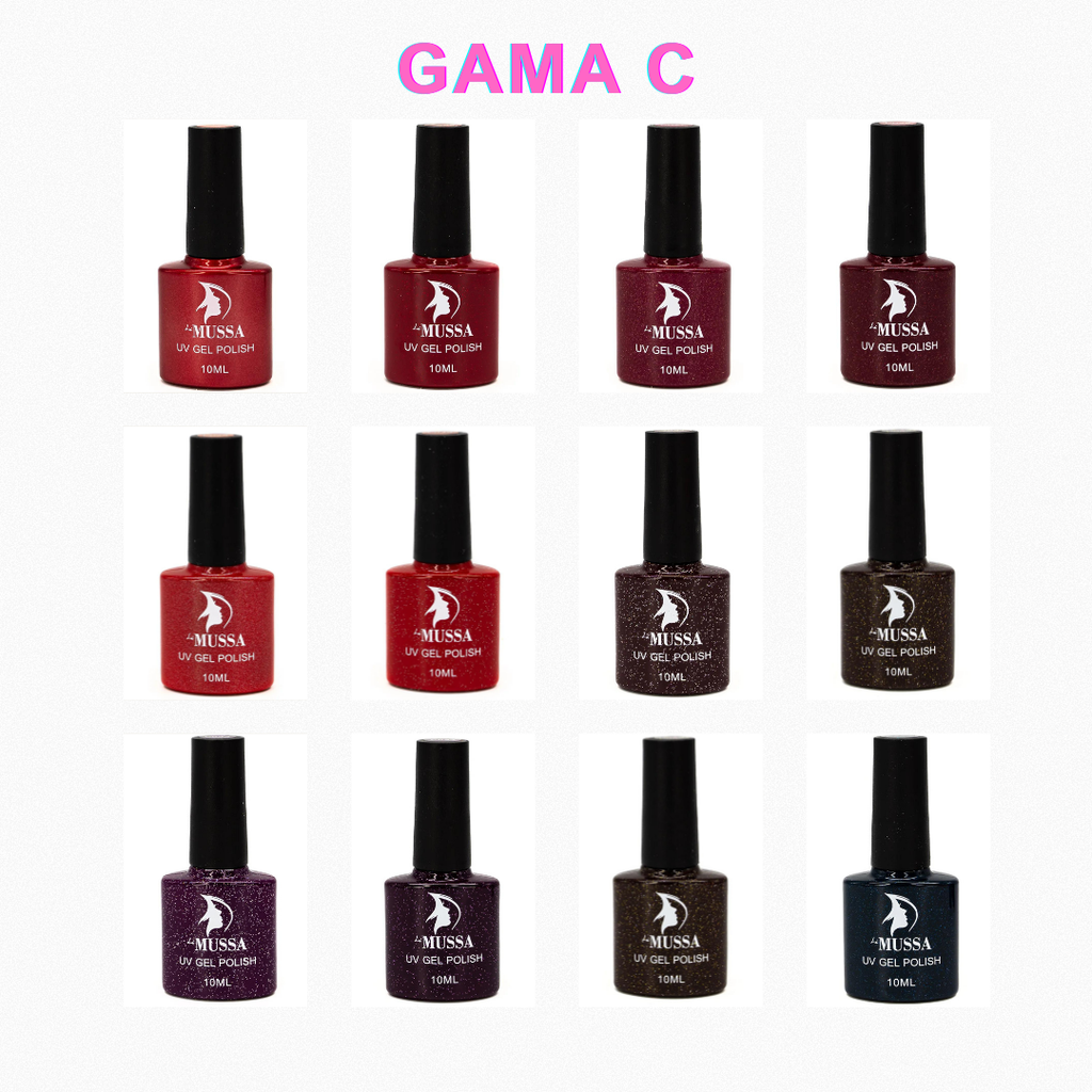 Gelish Lé Mussa - Gama C           (12 pzs)