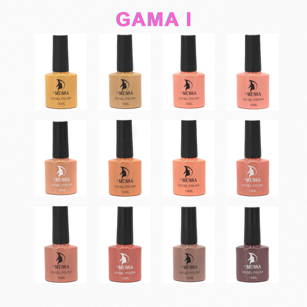 Gelish Lé Mussa - Gama I           (12 pzs)