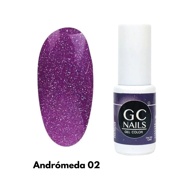 Gel Para Uñas GC Nails Bel-Star Galaxy, Fotosensible 12 ml.