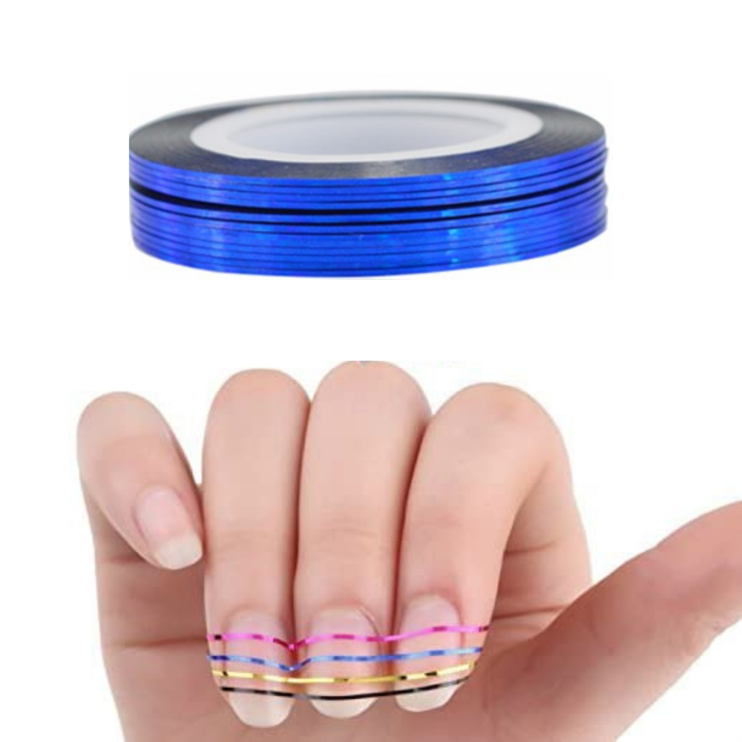 Decoración para uñas y maquillaje Evolution Glitter Flake Hojuelas