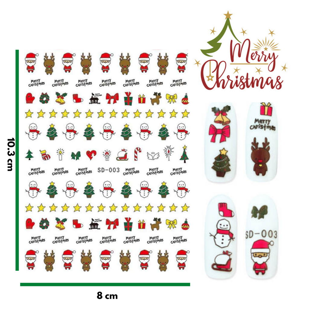 Sticker Pop Finger Navideño (003 Y 009)