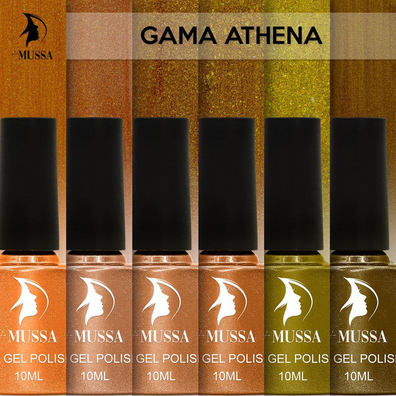 Gelish marca Lé MUSSA Gama ATHENA c/6pz