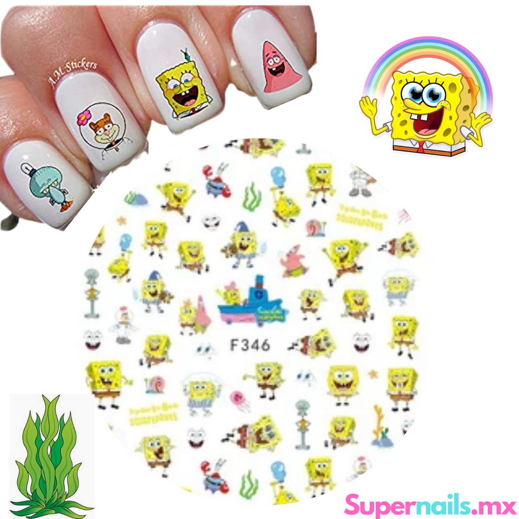 Sticker de Bob Esponja (Diferentes personajes)