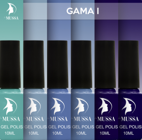 Gelish marca Lé MUSSA Gama I c/6pz