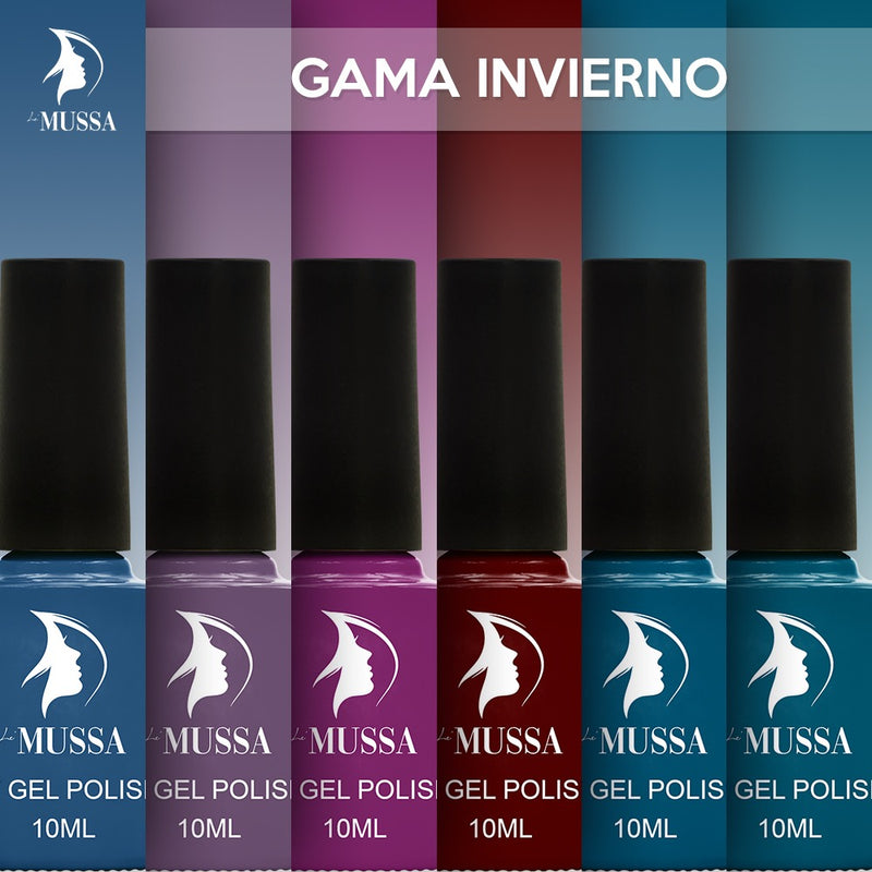 Gelish marca Lé MUSSA Gama INVIERNO c/6pz