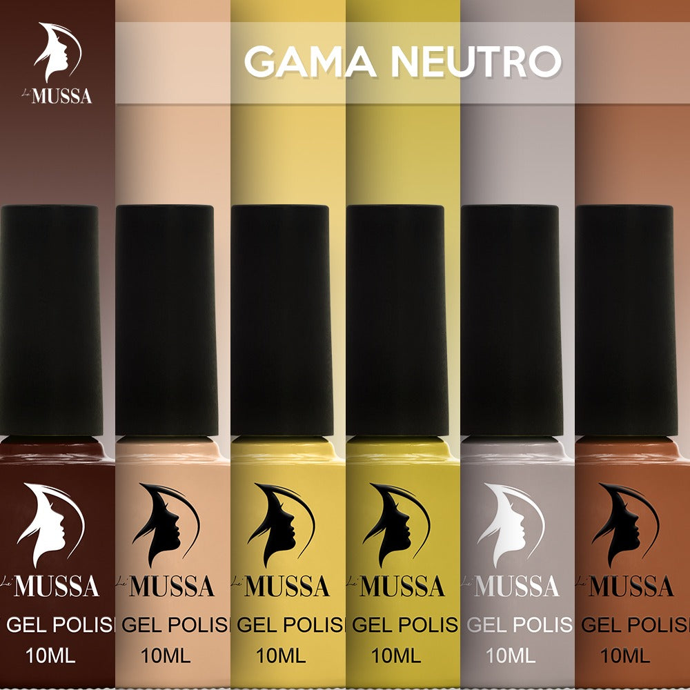 Gelish Lé Mussa Gama Neutro c/6pz