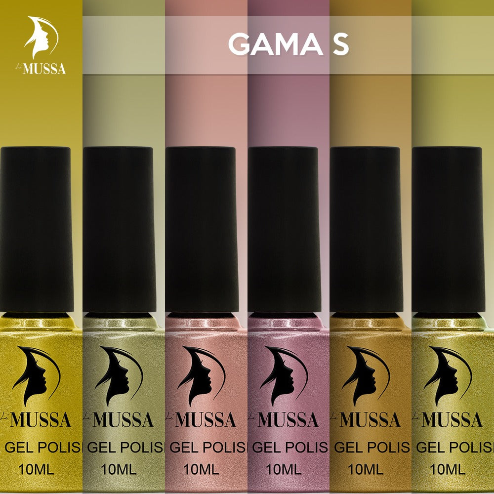 Gelish marca Lé MUSSA Gama S c/6pz