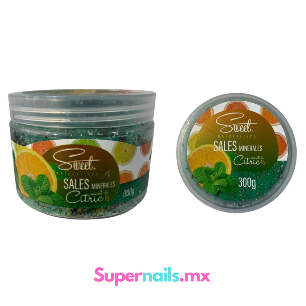 Sales Minerales Sweet Natural Mint and Citric c/ 300 gr