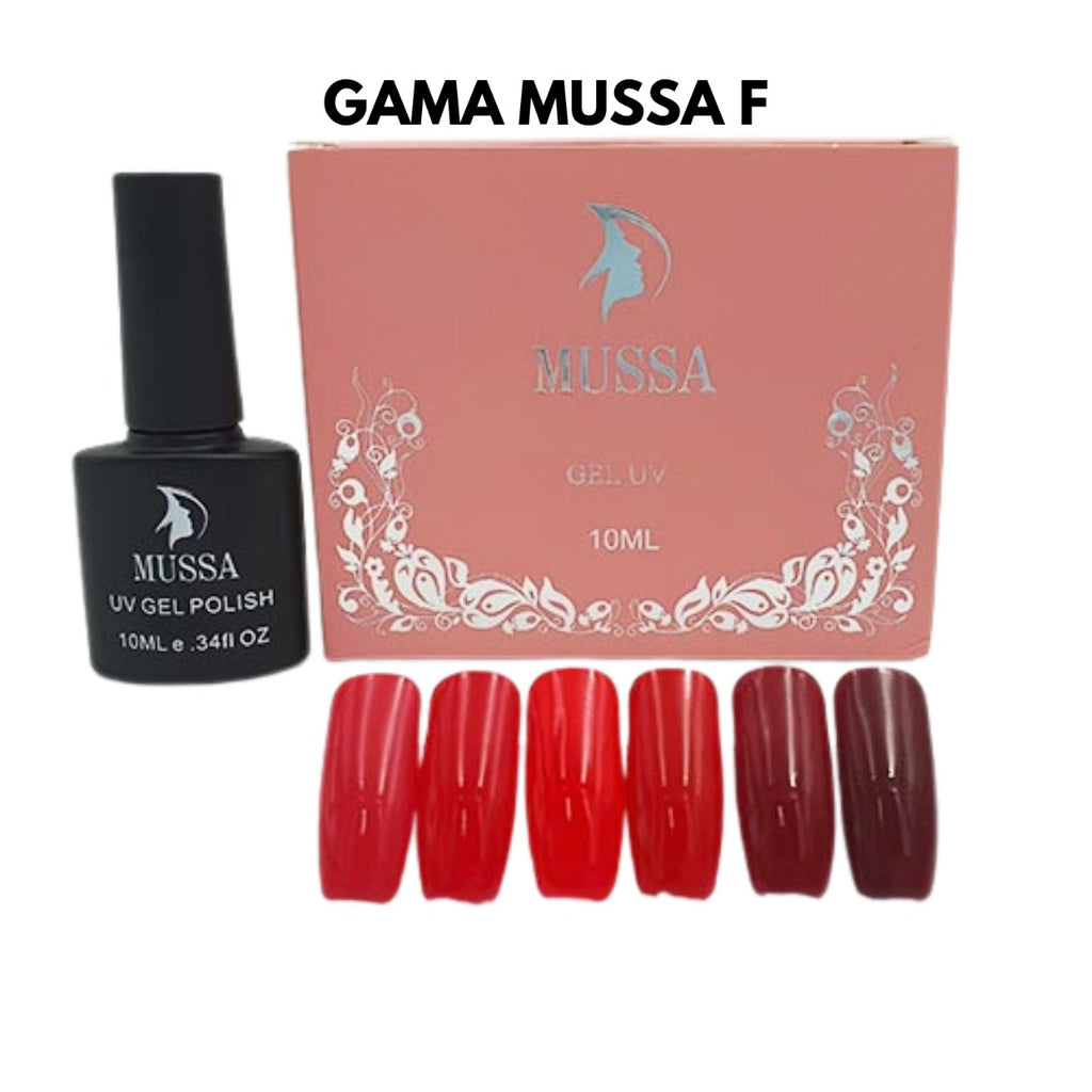 Gelish marca Lé MUSSA Gama F c/6pz